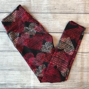 Lularoe heart leggings